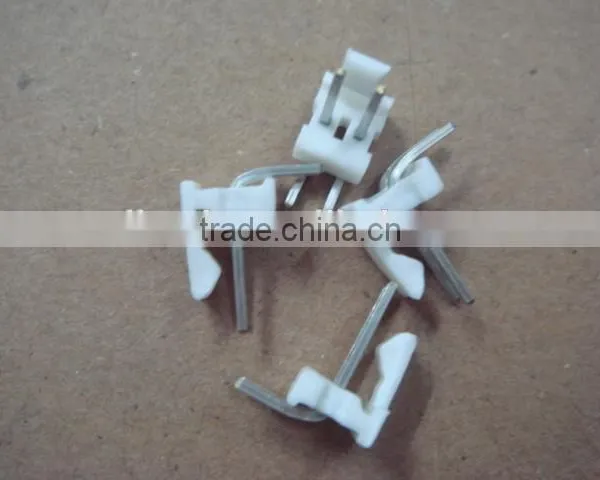 2.54mm Pitch PCB Wire to Board Connector TE 2P MAT100 HDR ASSY SQ Connector 640457-2 Right Angle Header 2 Pin Through Hole photo-3