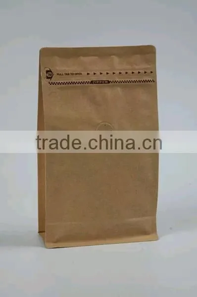 Sealable Kraft Paper Coffee Bag,kraft Paper Coffee Packaging Bags photo-6