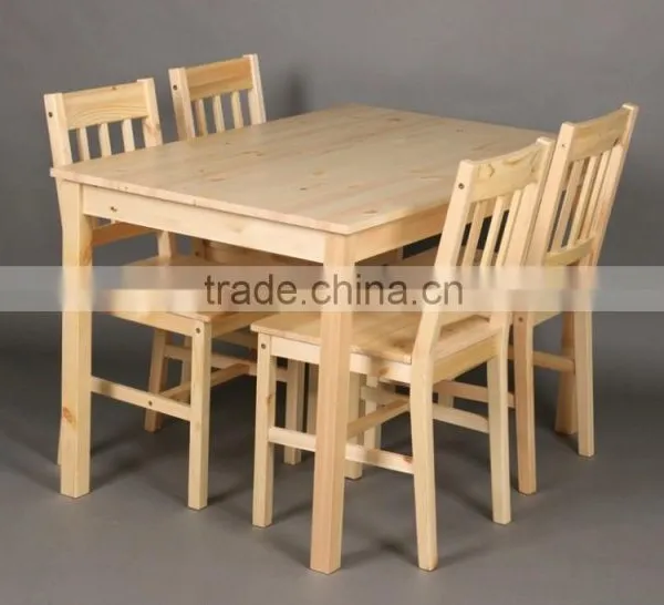 Melamine MDF Dining Table With UKFR PU Solid Chair photo-3