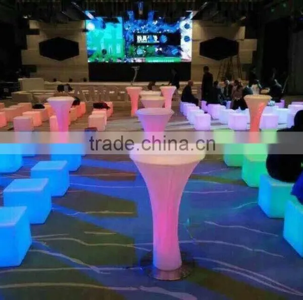 Hot Sale Color Changeable Led Night Club Cube Furniture photo-5