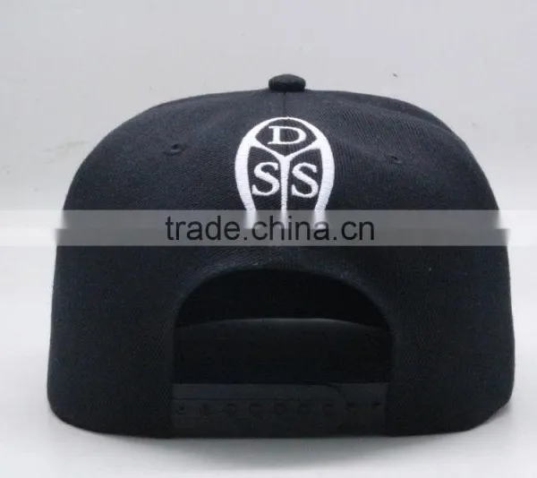 New Arrival Custom Multicolor 3D Puff Embroidery Snapback Black photo-5