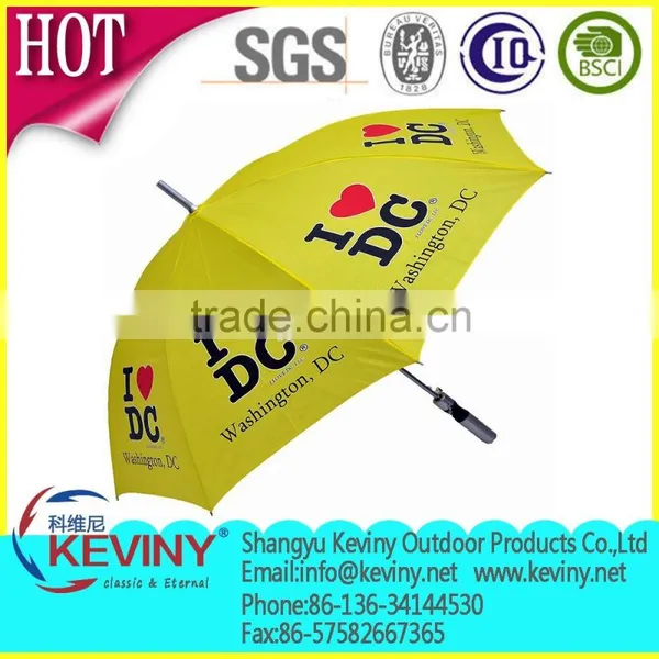 Bumbershoot Printing Umbrella Straight Auto Open Cheap Umbrella photo-2