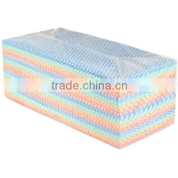 High Quality Microfiber Glass Cleaning Cloth/cleaning Product/spunlace Nonwoven Cleaning Wipes photo-3