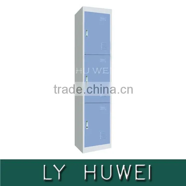 China 3 Doors Compact Laminate Furniture With Different Color