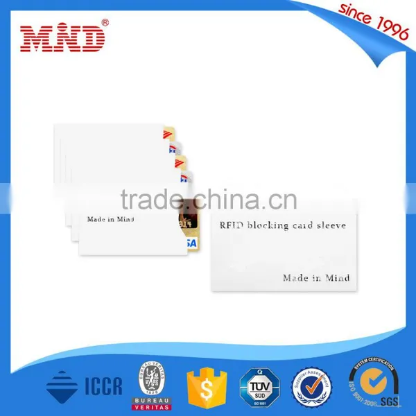 MDBS27 RFID Blocking - Card Protection Sleeve Credit Card Secure Protection photo-5