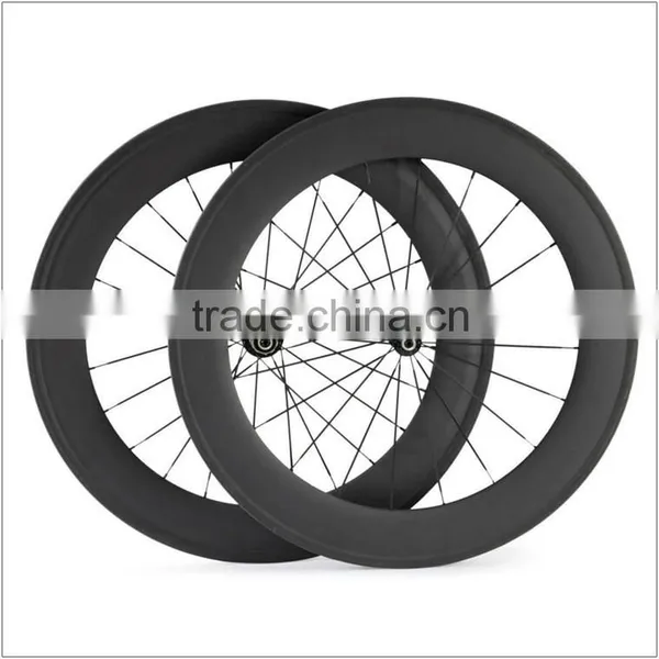 Made in China Bike Parts 88mm Wheel Rims Bicycle Full Carbon Rim