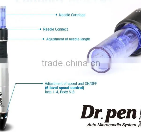 NL-EDP03 2016 Foctory Price Derma Pen /Electric Auto Derma Pen Micro Needle Cartridges for Skin Rejuvenation photo-6