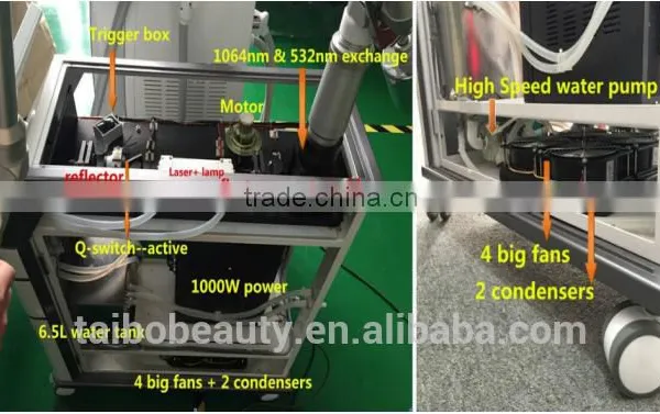 Laser Tattoo Removal/q-switched Laser Price Pigment Tattoo Removal/q Switched nd Yag Eyebrow Removal photo-5