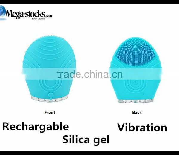Wholesale Best Quality Silicon Gel Vibration Wash Face Machine photo-2