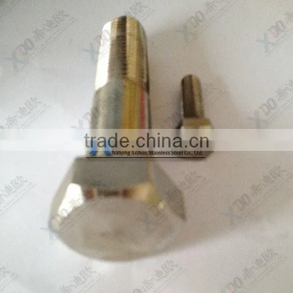 Alloy X- 750 / GH 4145 Alloy718 / GH4169 Stainless Steel Fasteners Hex Bolt photo-2