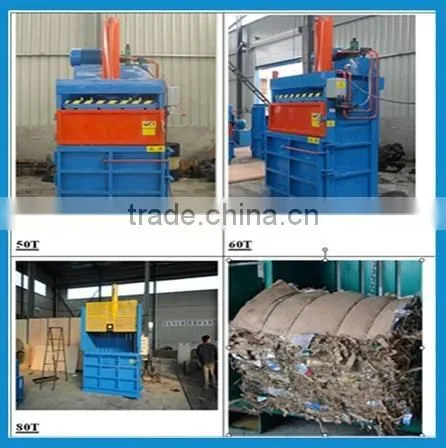 Cardboard Baling Press Machine/used Clothing Baling Machine/cardboard Baler Machine photo-2