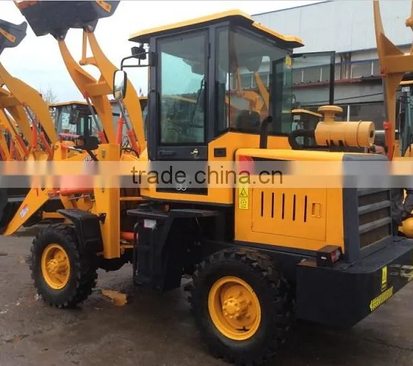 Wide Cabin Very Low Price Small Front Wheel Loader Well Made in China