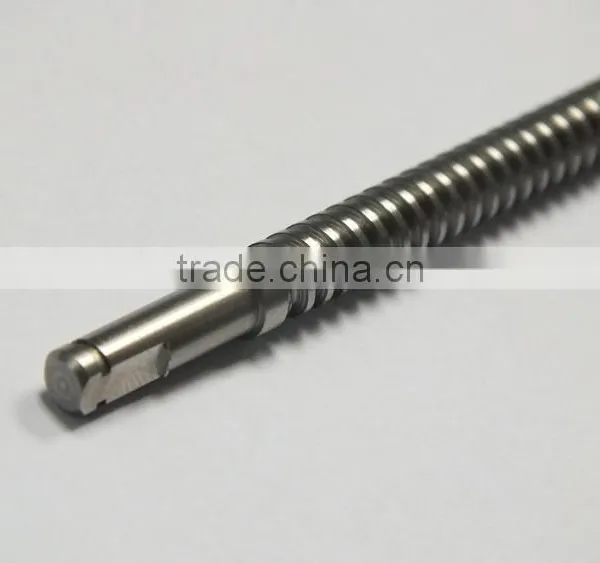 China Supply High Quality & Precision Stainless Steel Worm Shaft With Hardness Treatment photo-4
