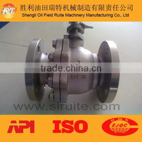 ANSI B16.34 Flanged Ball Valve With ISO5211 Direct Mounting Pad photo-3