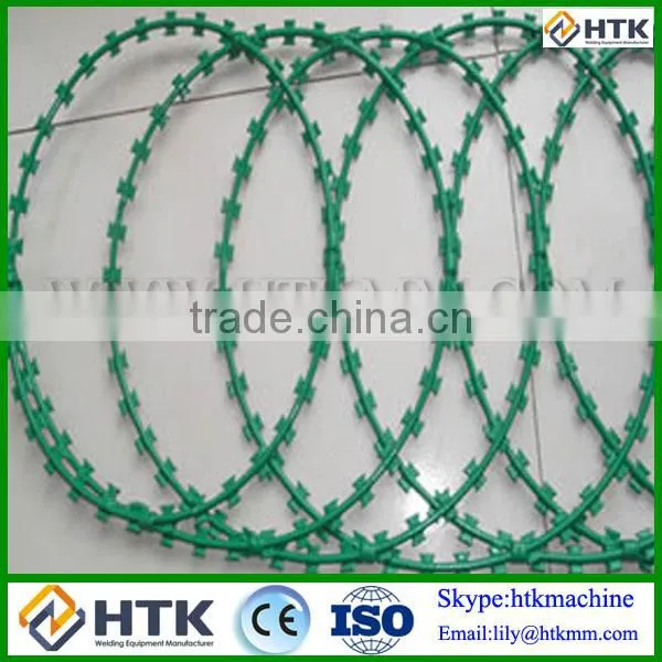304 Stainless Steel BTO 22 Concertina Razor Barbed Wire With Cliped photo-6