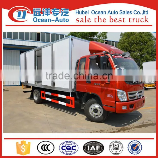 FOTON 5T Small Reefer Refrigerated Van Truck photo-2