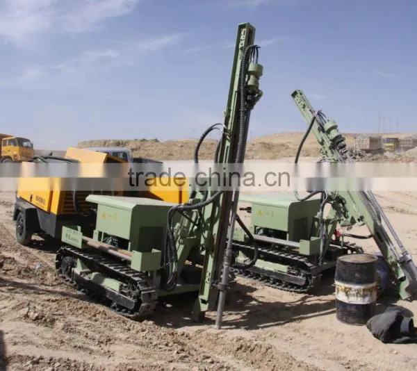 D100YA2 Crawler Hydraulic Drilling Rig for Engineering Blasting Project photo-2