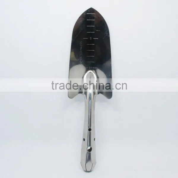 Best Selling Well Stainless Steel Shovel With Steel Handle Children Garden Spades Shovels With Degree Home Shovel for Kids photo-2