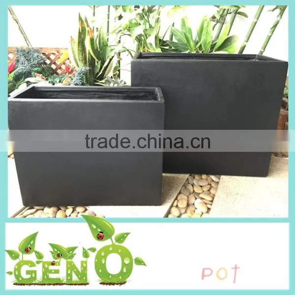 Narrow Side Singular Fiberglass Flower Pot/wall Mounted Plant Pot/planter photo-2