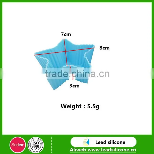 Factory Price Heatproot Silicone Muffin Cups Cake Molds photo-2