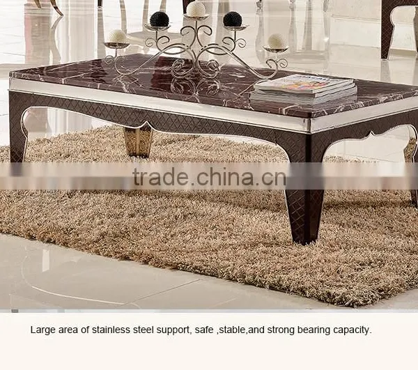 Modern Tempered Glass Coffee Table Stainless Steel Round Glass Dining Table photo-3