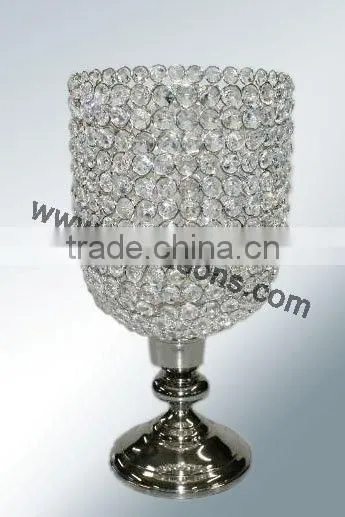 Votive Crystal Diamond Candle Stand for Decoration photo-6