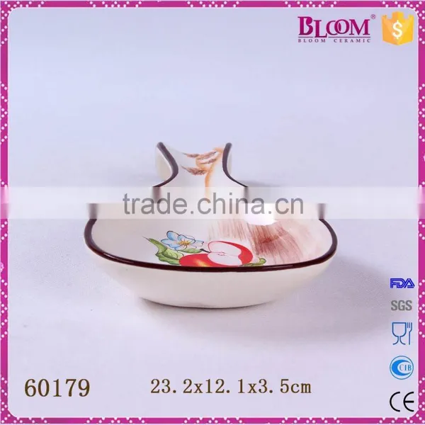 Home Tableware Decoration Glazed Ceramic Spoon photo-3