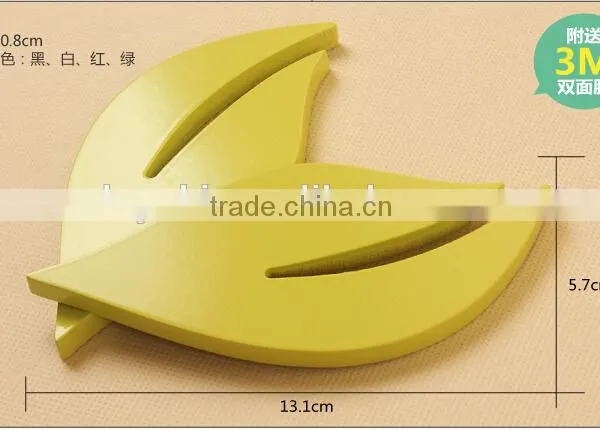 Original Design MDF Wood DIY 3D Wall Decor Leaf Shape Wall Stickers photo-6