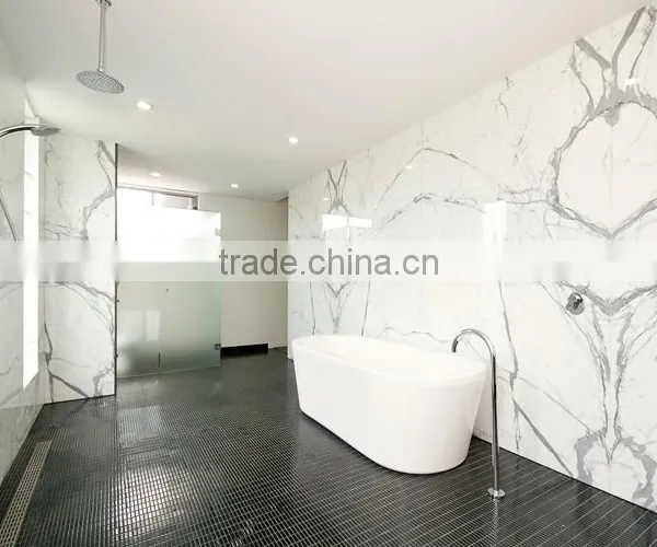 Super Quality Architectural Material Natural Stone Donfang White Marble Tile photo-2