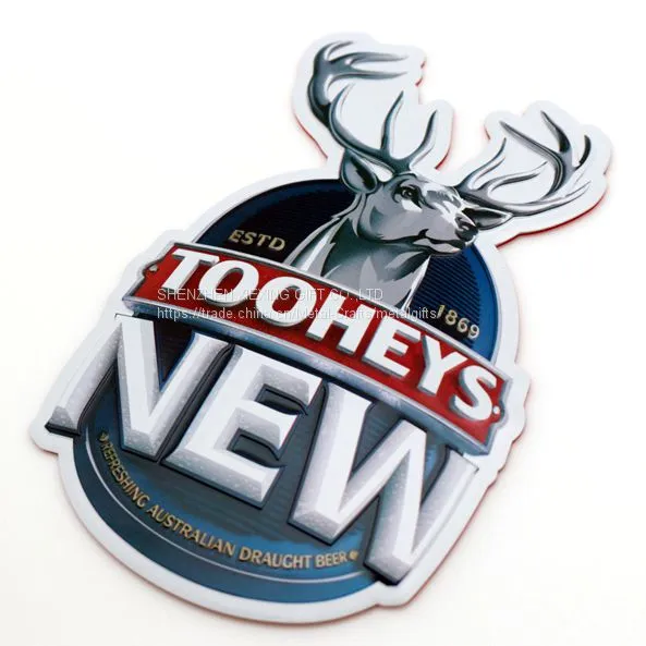 Custom Self Adhesive Thin Metal Logo Plate for Handbags photo-2