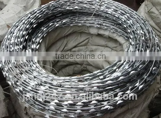 2017 Hot Sale Galvanized Razor Wire With Factory Price photo-2