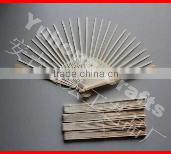 Nature Hand Folding Bamboo Frame Ribs photo-3
