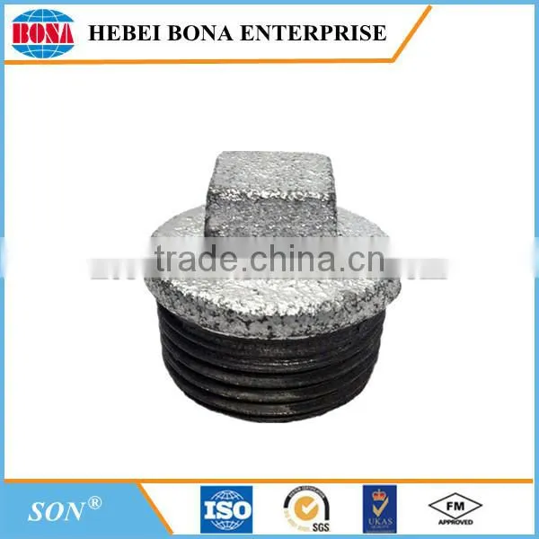 Galvanized Pipe Fittings Plug With High Quality photo-3