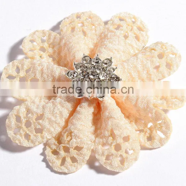 Mini Cute Fabric Flower Clip for Kids Hair Accessories photo-5
