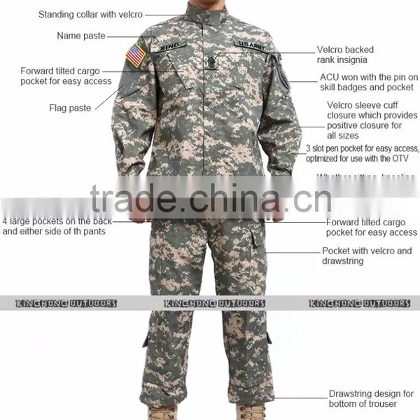 ACU Field Military Uniform Set Jackets & Pants photo-2