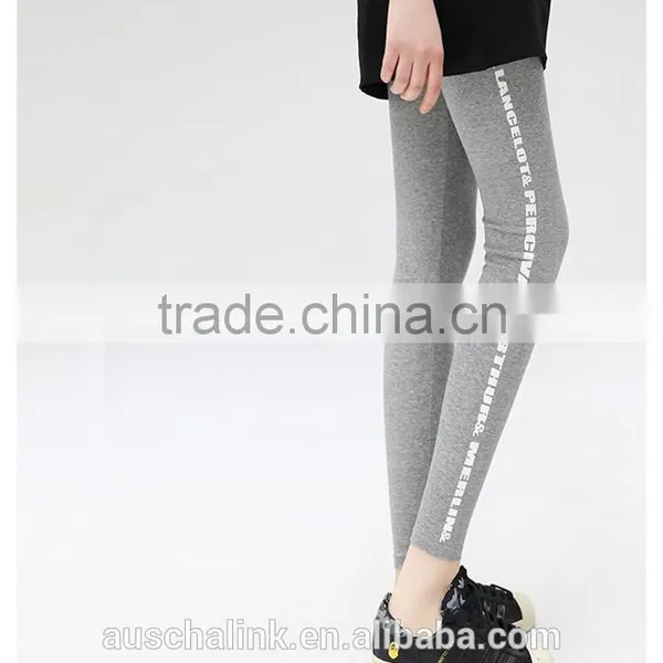 Newest Wholesale Ladies Cheap Alphabet Print Cotton Pants Customized photo-5