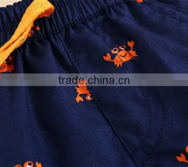 Design Crab Boys Pants Supplier 2015 Summer Mom and Bab Kids Clothing Wholesale photo-3
