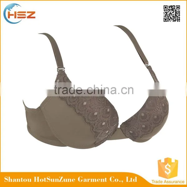 HSZ-58053 Latest Fashion Lingerie Stock Lot Girls Bra Women Fancy Underwear photo-5