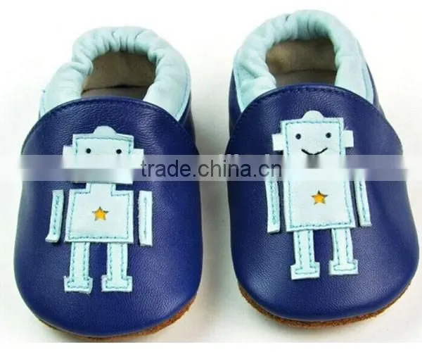 Baby Slippers Soft Leather Baby Shoes photo-2
