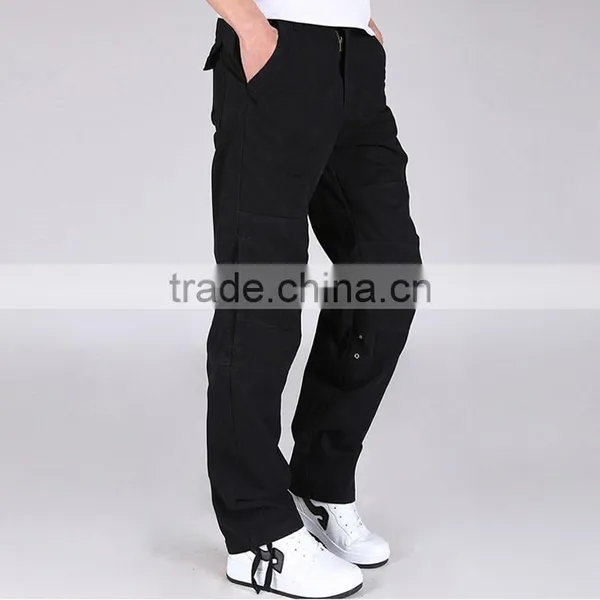Juqian Quick Drying Durable Washed Carpenter Khaki Mens Workwear Trousers Cargo Pants Overall Work Pants photo-3