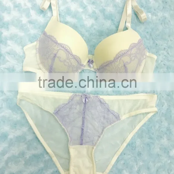New Design FASize OEM Underwear Women Push Up Bra Brief Photo photo-3