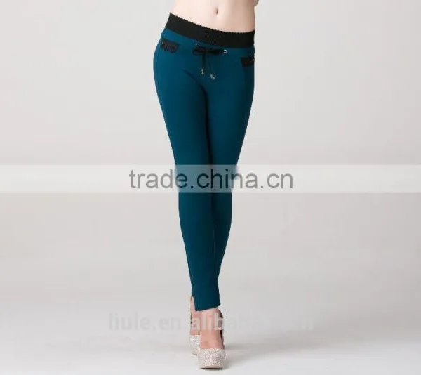 Fashional Designed Plus Size Casual Skinny Pants photo-6