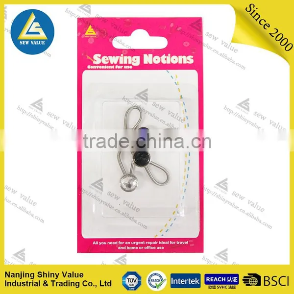 Easy Fixed Collar Button Extenders for Shirts/jeans/pants With Diamond Studded for Decoration photo-5
