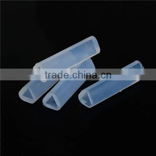 High Quality Triangular Prism White Silicone Resin Mold photo-2