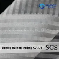 Diagonal Stripes Organza