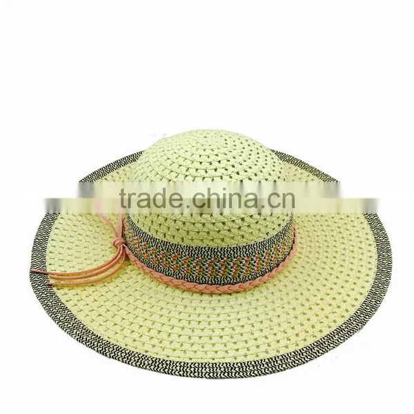 High Quality Paper Straw Hat for Women Fashion Hat photo-2