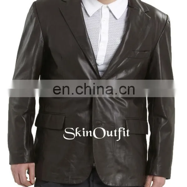 Mens Leather Blazers