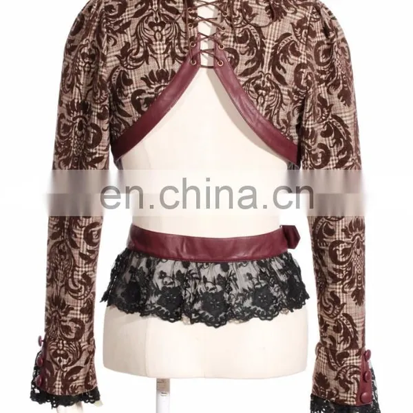 Steampunk Style Bolero With Removable Belt photo-2