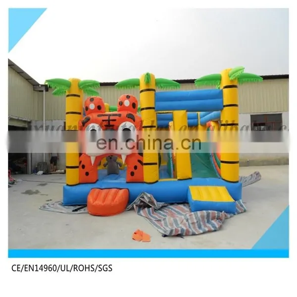 tiger bounce house/china bounce house/commercial bounce house with tiger