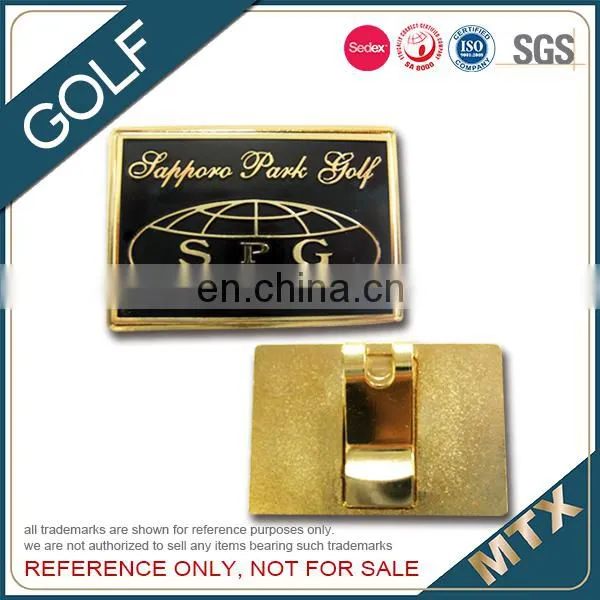 2016 Customised Golf Marker Hat Clip /clip Ball Marker photo-2